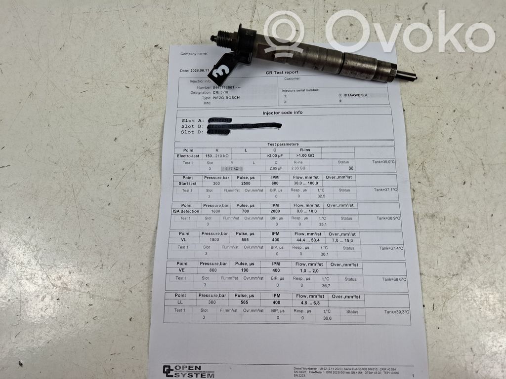 BMW 1 E81 E87 Injecteur de carburant 