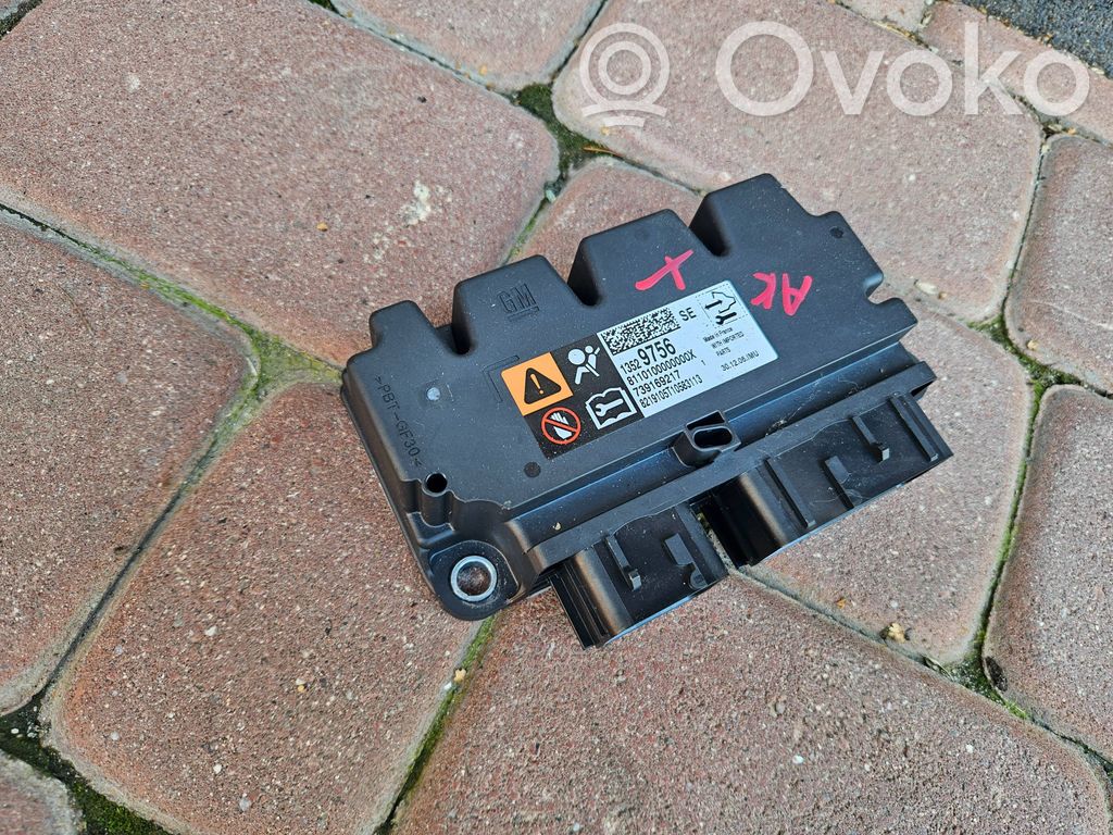 Opel Astra K Unitate/modul de comandă airbaguri 