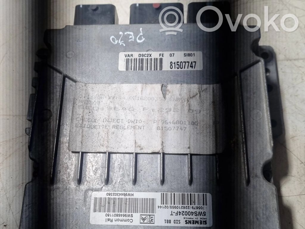 Peugeot 406 Unitate/modul de control motor 