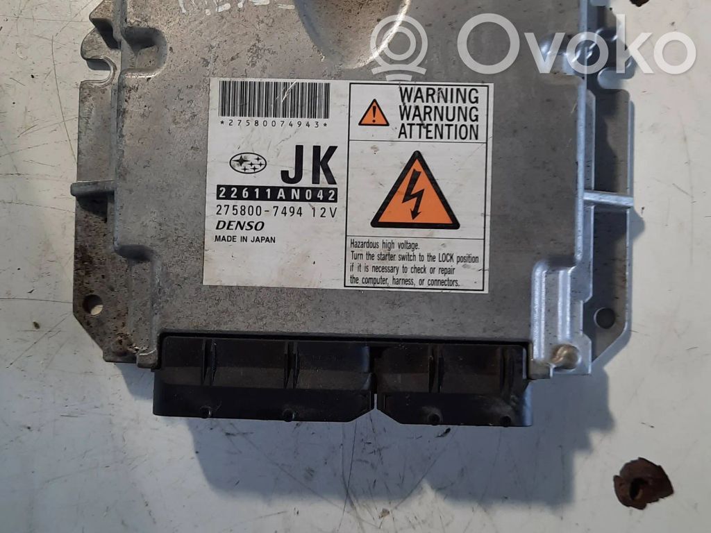 Subaru Legacy Unitate/modul de control motor 