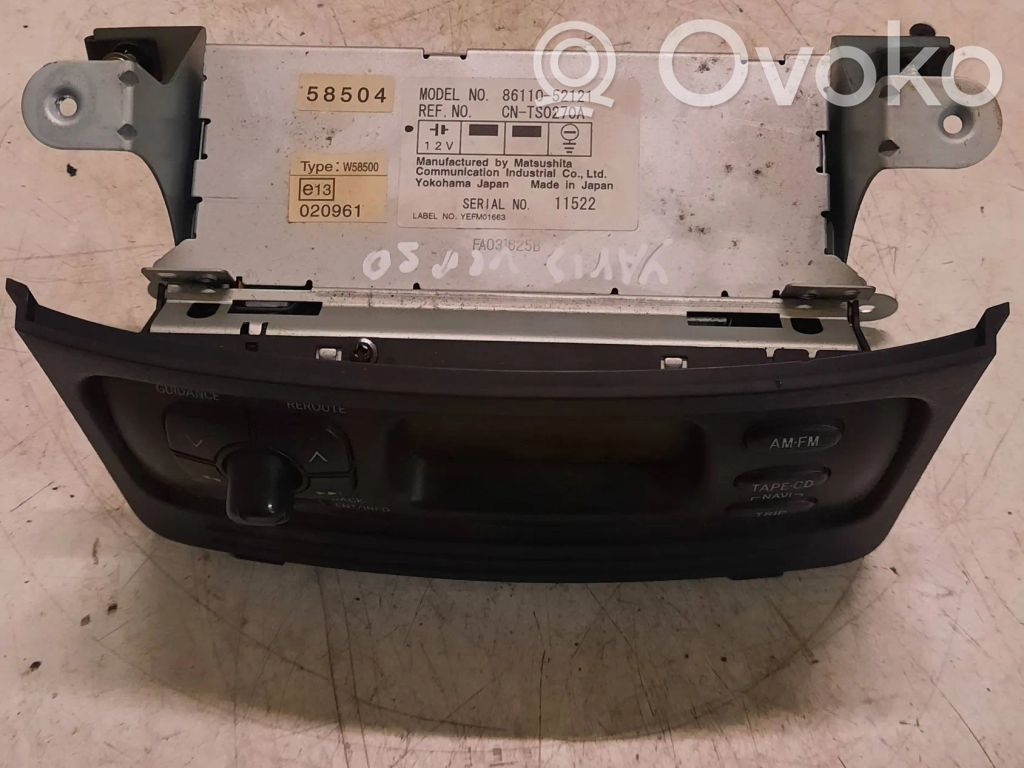 Toyota Yaris Verso Automobiļa datora vadības slēdzis (-i) 