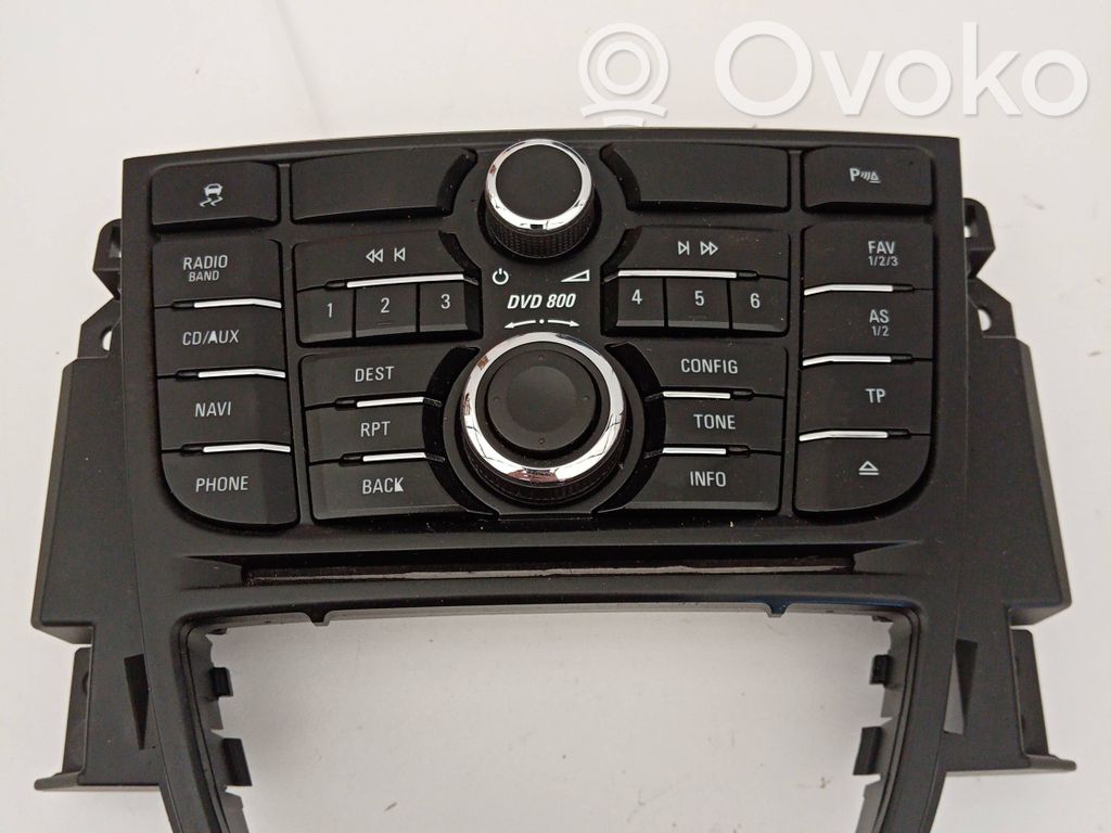 Opel Astra J Head unit multimedia control 