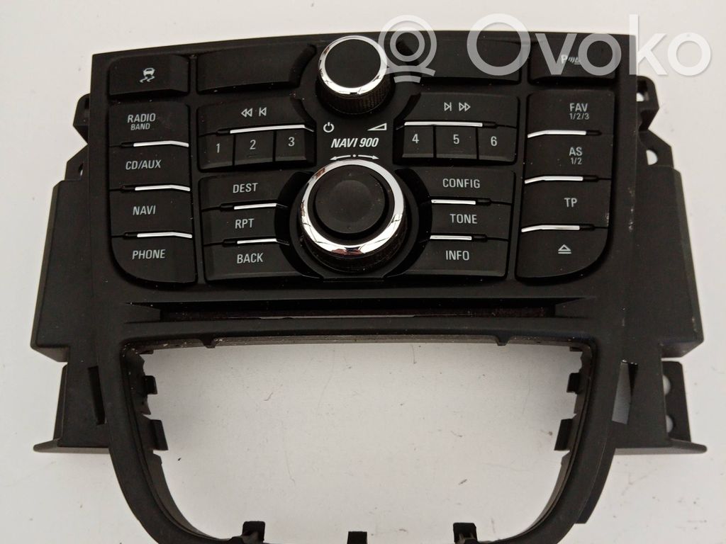 Opel Astra J Unidad delantera de radio/CD/DVD/GPS 