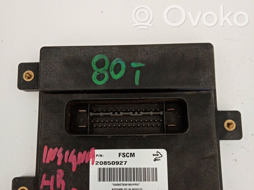 Fuel injection pump control unit/module   20850927