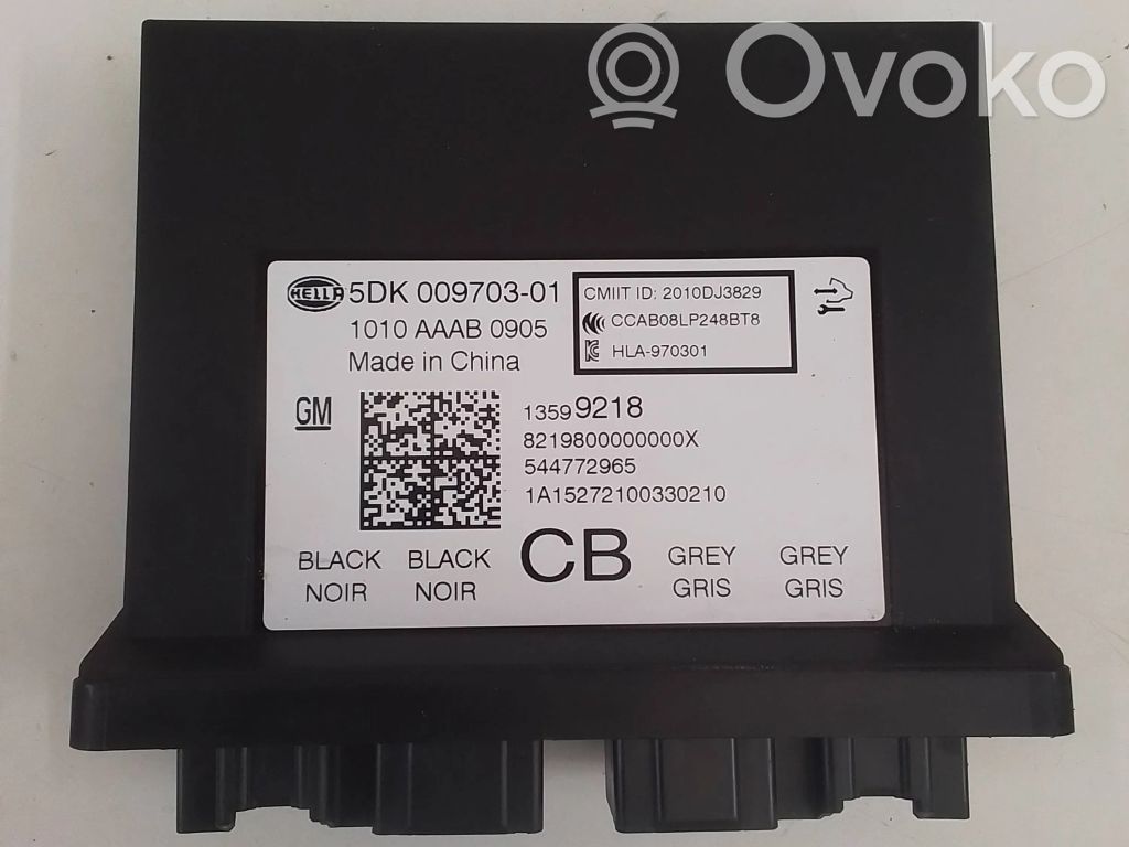 Opel Insignia A Keyless (KESSY) go control unit/module 