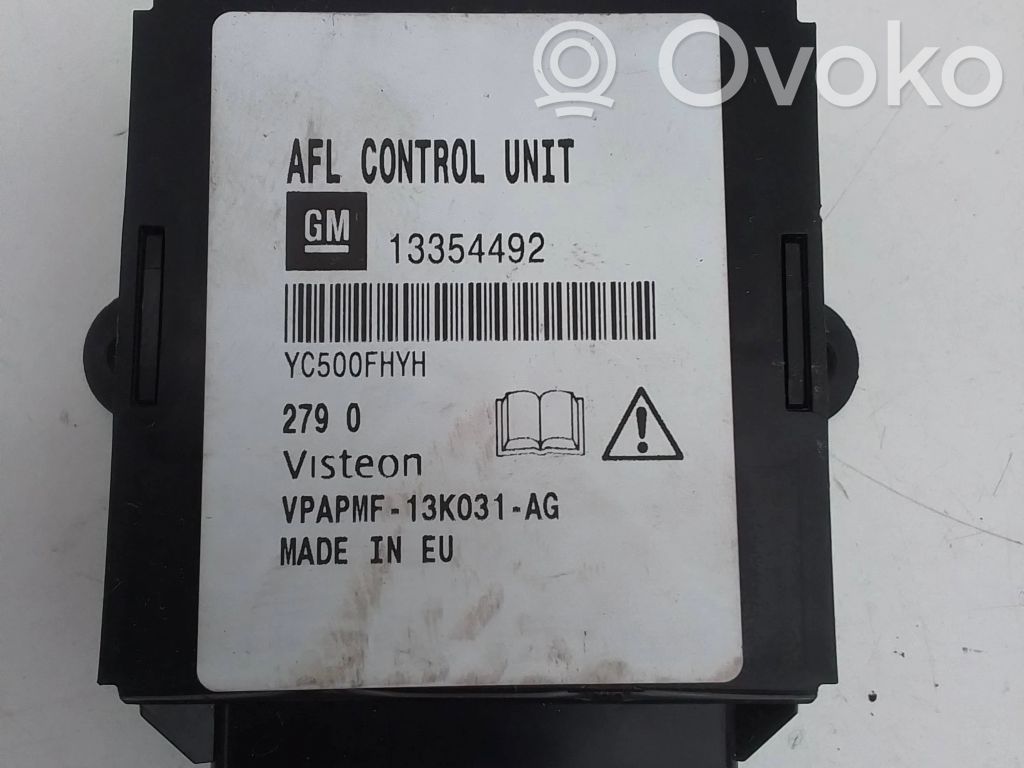 Opel Meriva B Headlight ballast module Xenon 