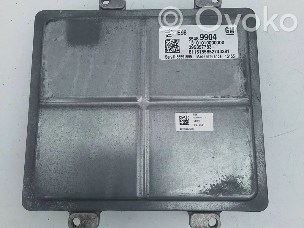 Opel Zafira C Engine control unit/module 