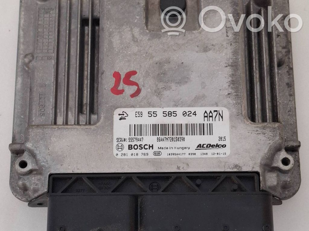 Engine control unit/module   55585024