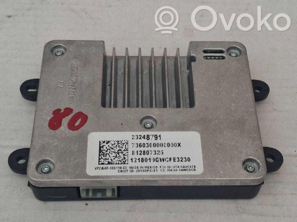 Opel Insignia B Wireless charging module 