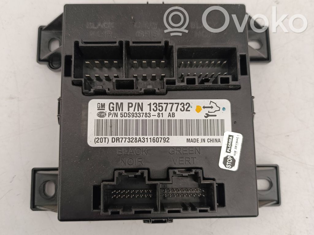 Opel Insignia A Module de commande de siège 