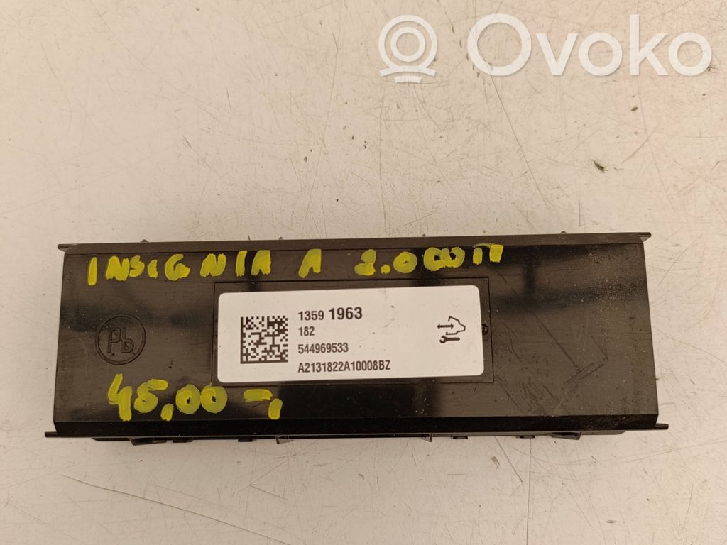 Opel Insignia A Air conditioning/heating control unit 