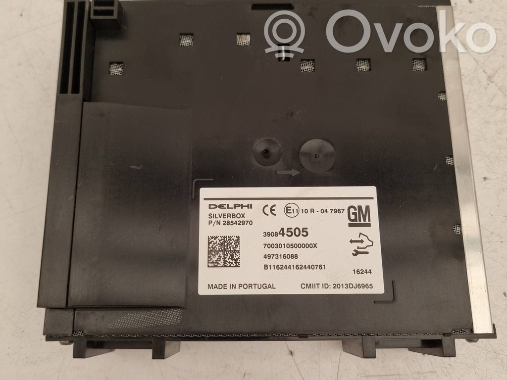 Opel Astra K GPS navigation control unit/module 