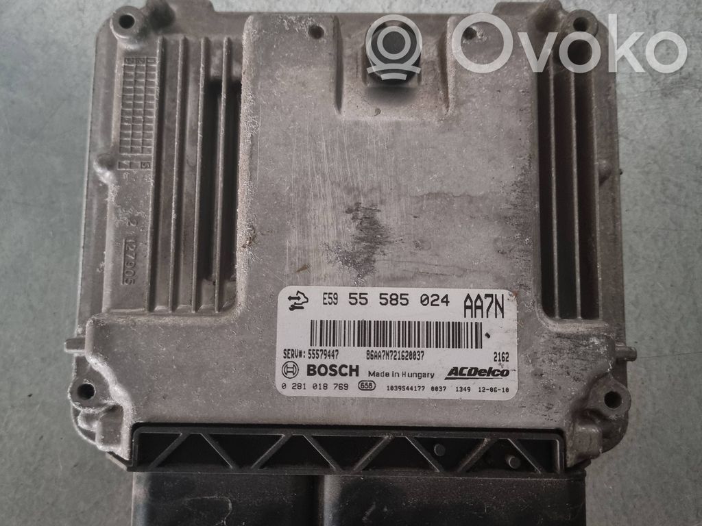 Engine control unit/module   55585024,55579447
