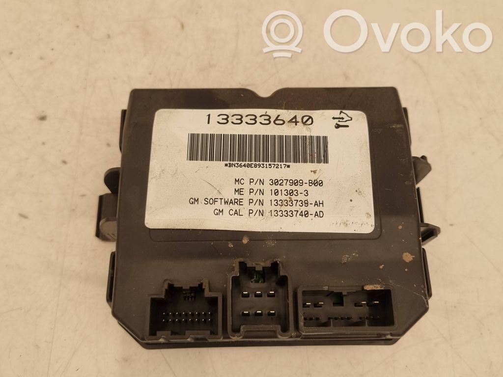 Opel Insignia A Tailgate/trunk control unit/module 