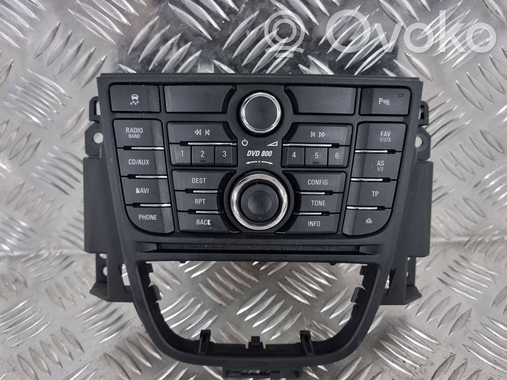 Opel Astra J Head unit multimedia control 