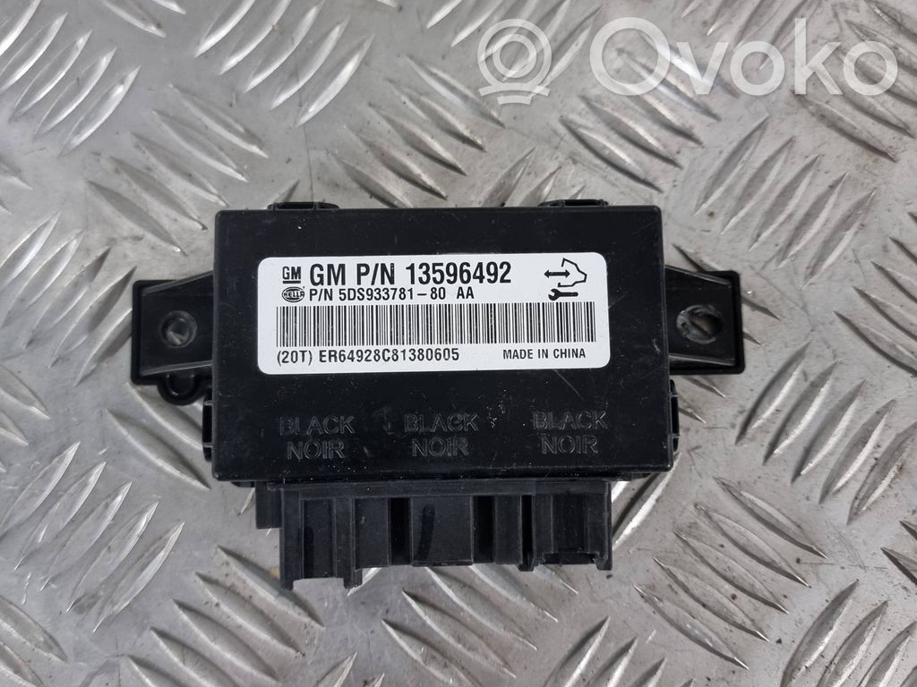 Seat control module   13596492,5DS933781