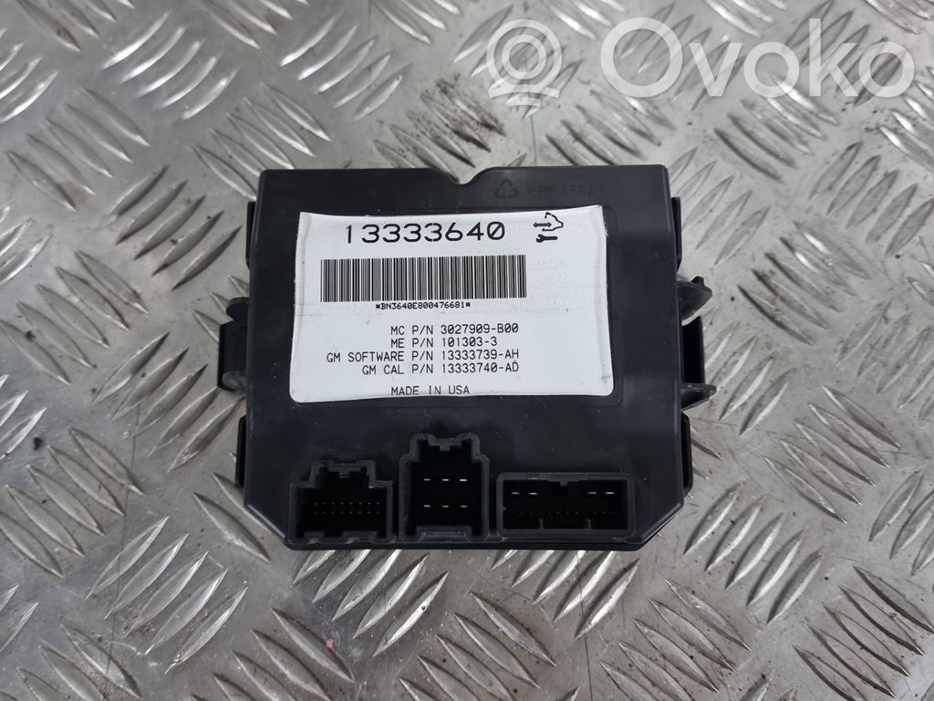 Tailgate/trunk control unit/module   13333640