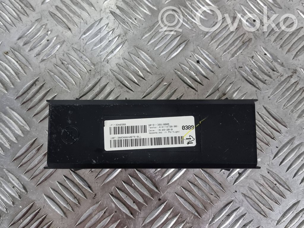 Opel Astra J Air conditioning/heating control unit 
