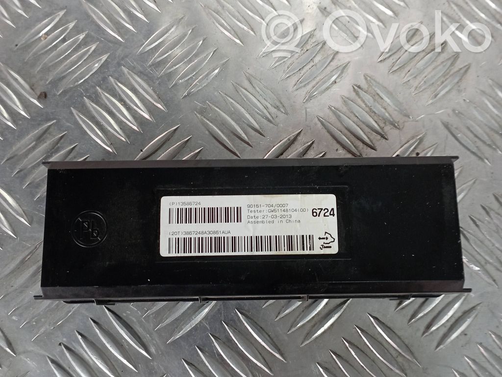 Opel Mokka Climate control unit 