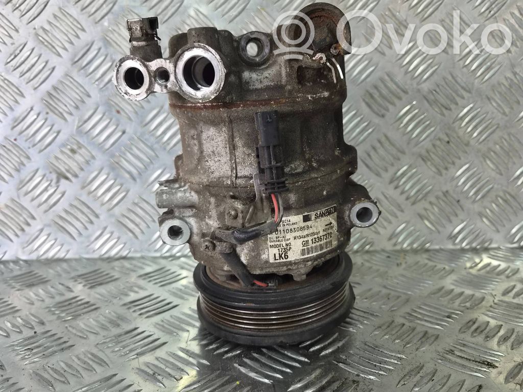 Opel Astra K Kompresor / Sprężarka klimatyzacji A/C 