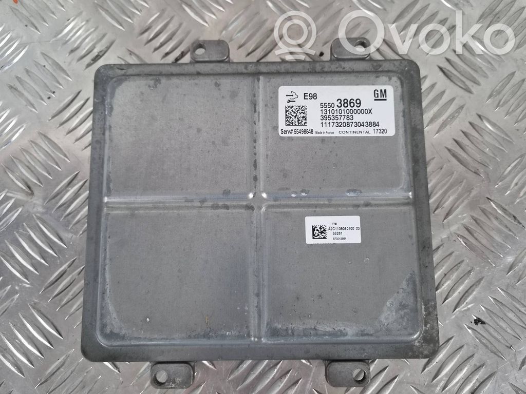 Opel Astra K Engine control unit/module 