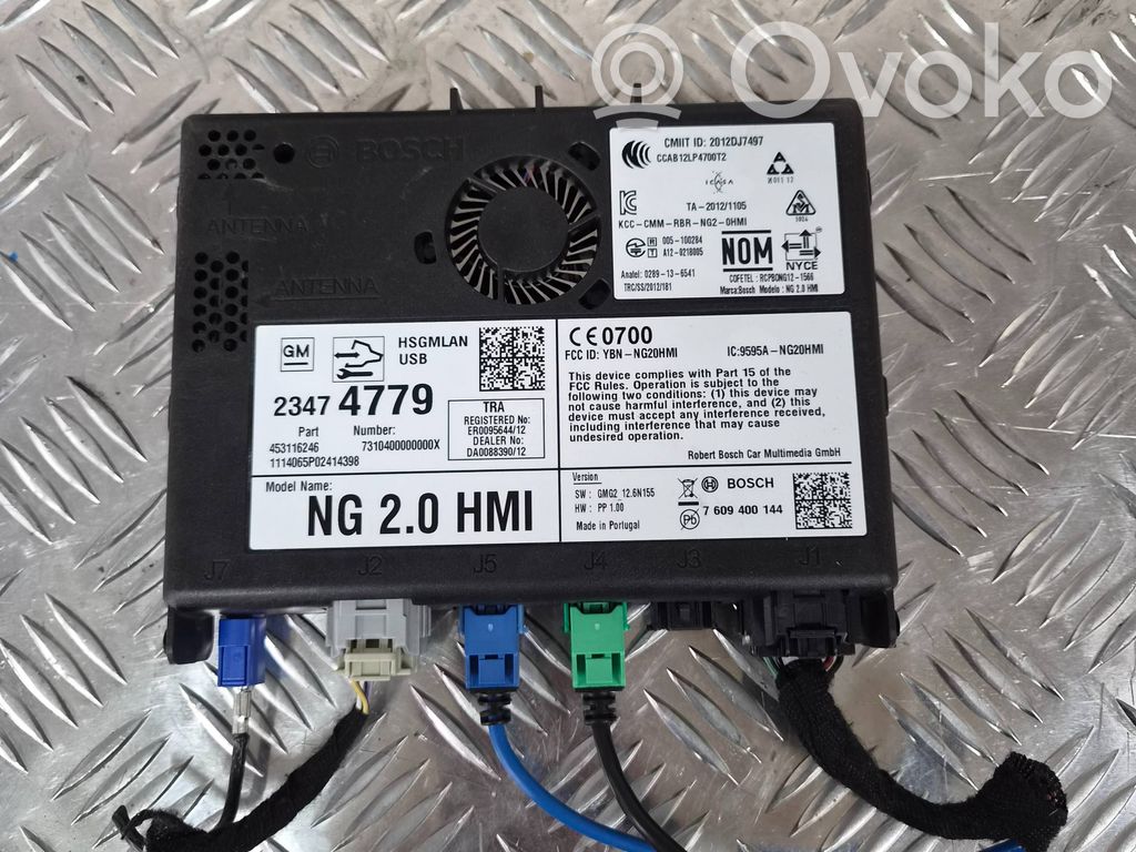 Opel Insignia A Unité / module navigation GPS 