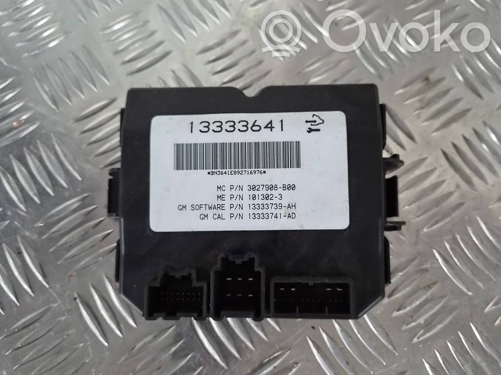 Tailgate/trunk control unit/module   13333641