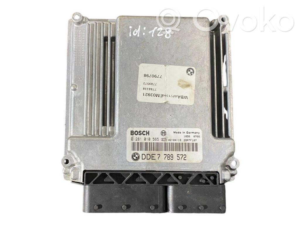 Engine control unit/module   7789572,7790798,0281010565