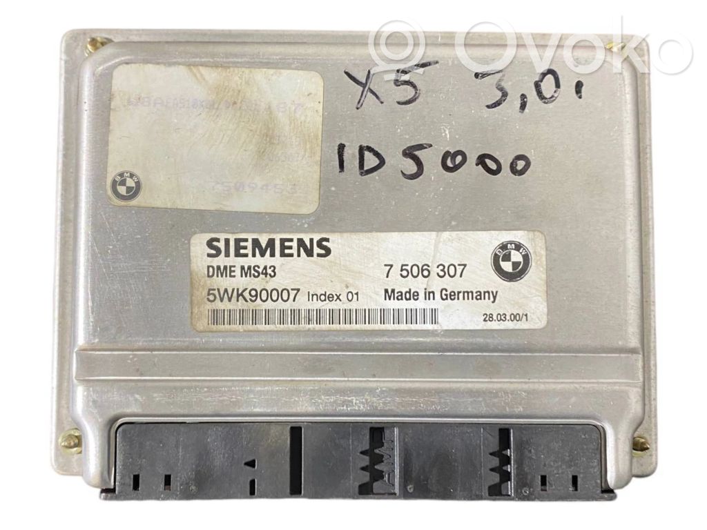 Engine control unit/module   7506307,5WK90007