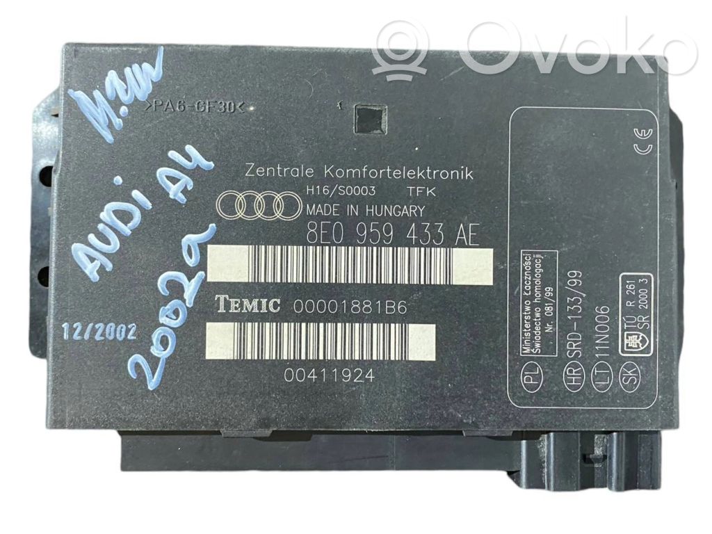 Module confort   8E0959433AE,00001881B6