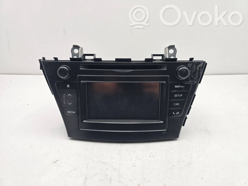 Toyota Prius+ (ZVW40) Panel / Radioodtwarzacz CD/DVD/GPS 
