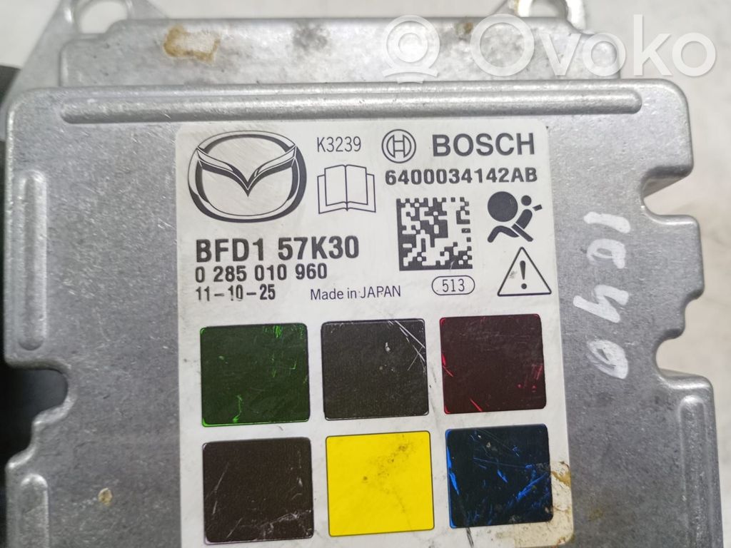 Mazda 3 II Airbag control unit/module 