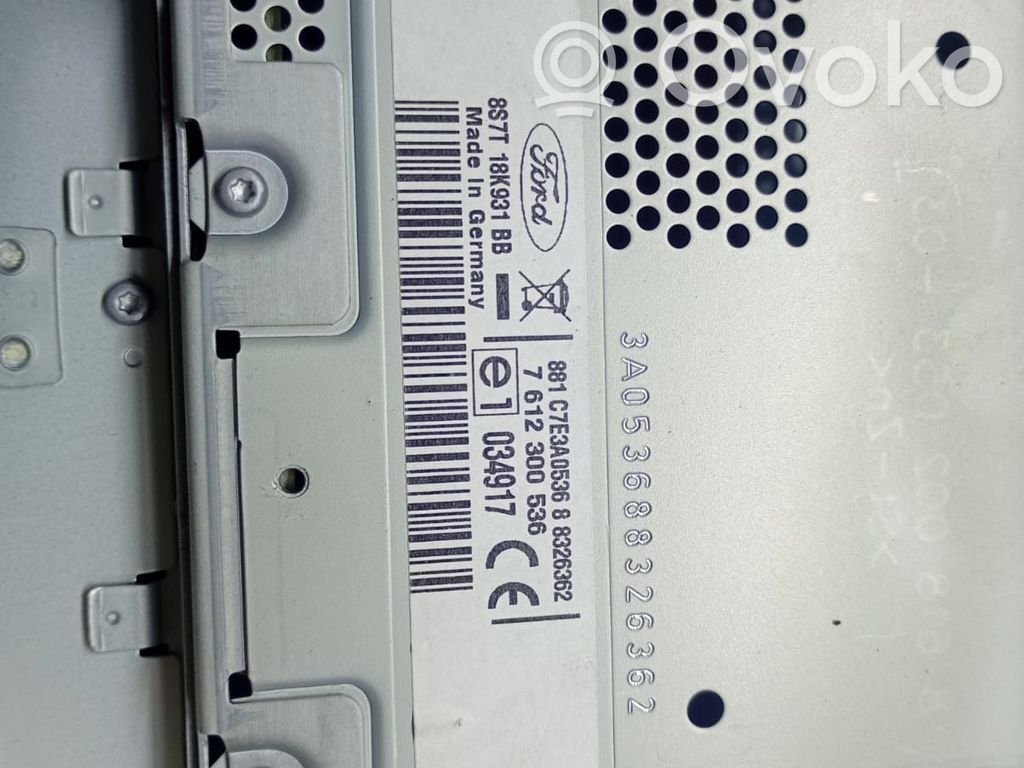 Ford Mondeo Mk III Panel / Radioodtwarzacz CD/DVD/GPS 