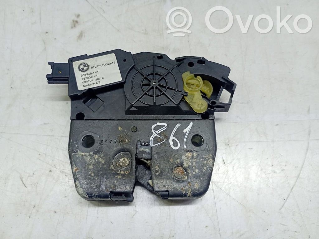 BMW 3 E90 E91 Zamek klapy tylnej / bagażnika 