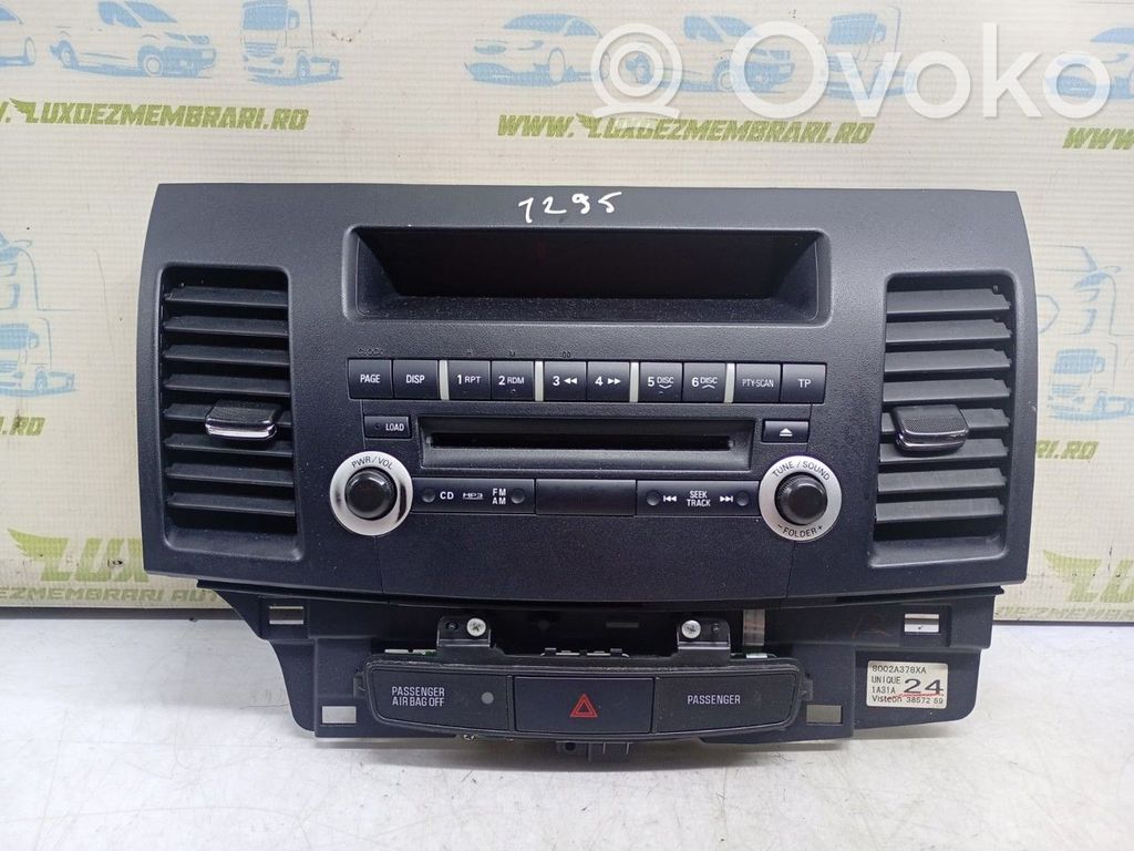 Mitsubishi Lancer X Kit sistema audio 