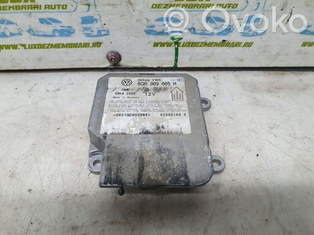 Centralina/modulo airbag   6Q0909605H