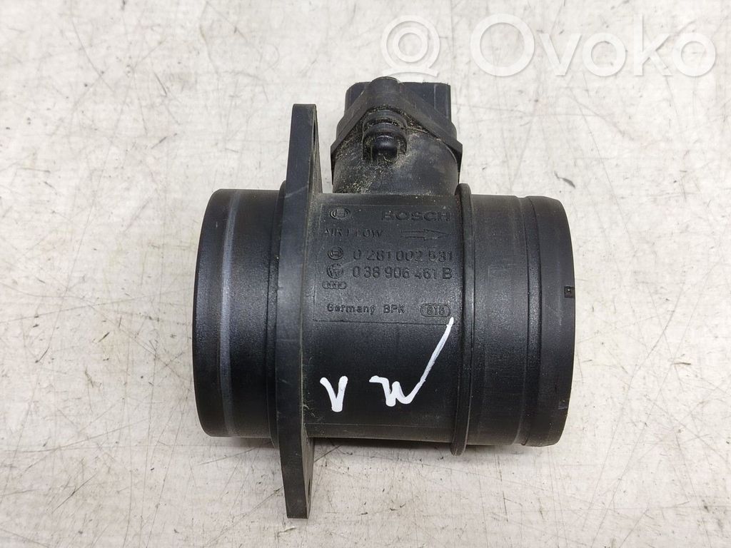 Volkswagen Golf V Misuratore di portata d'aria