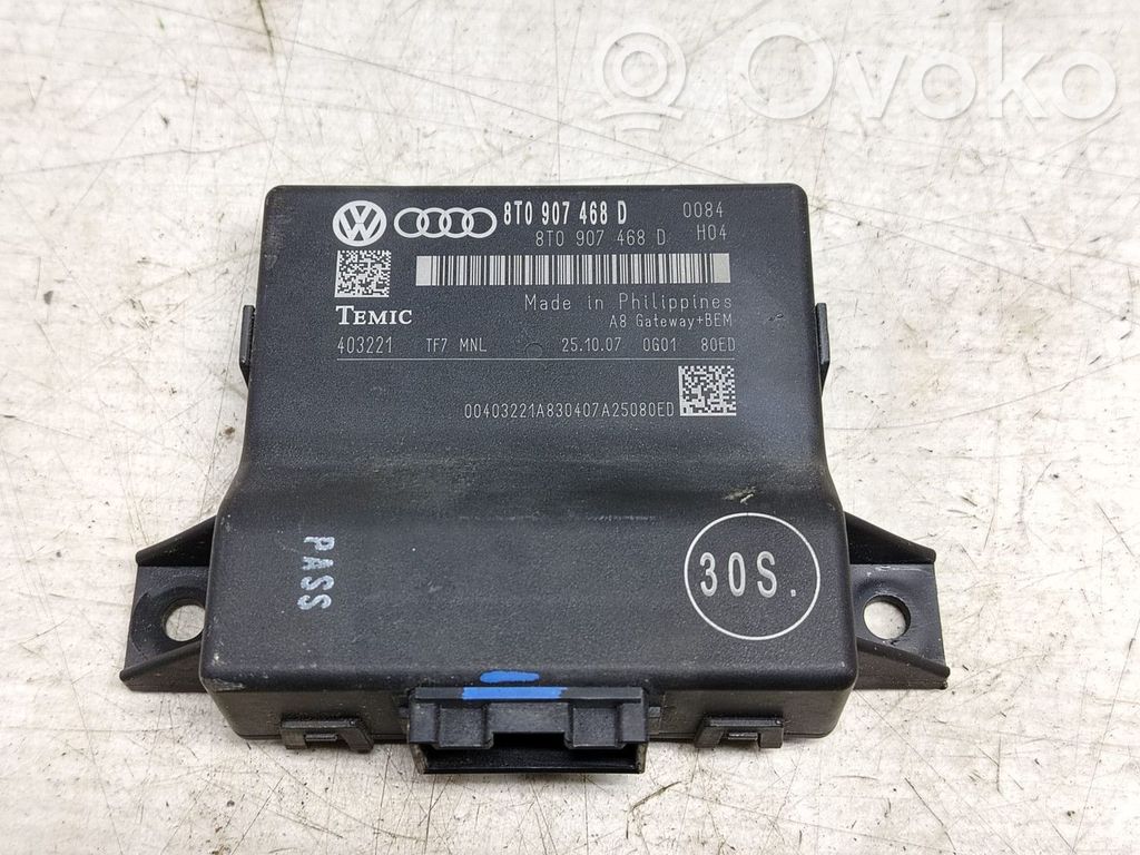 Audi A4 S4 B8 8K Modul control gateway 