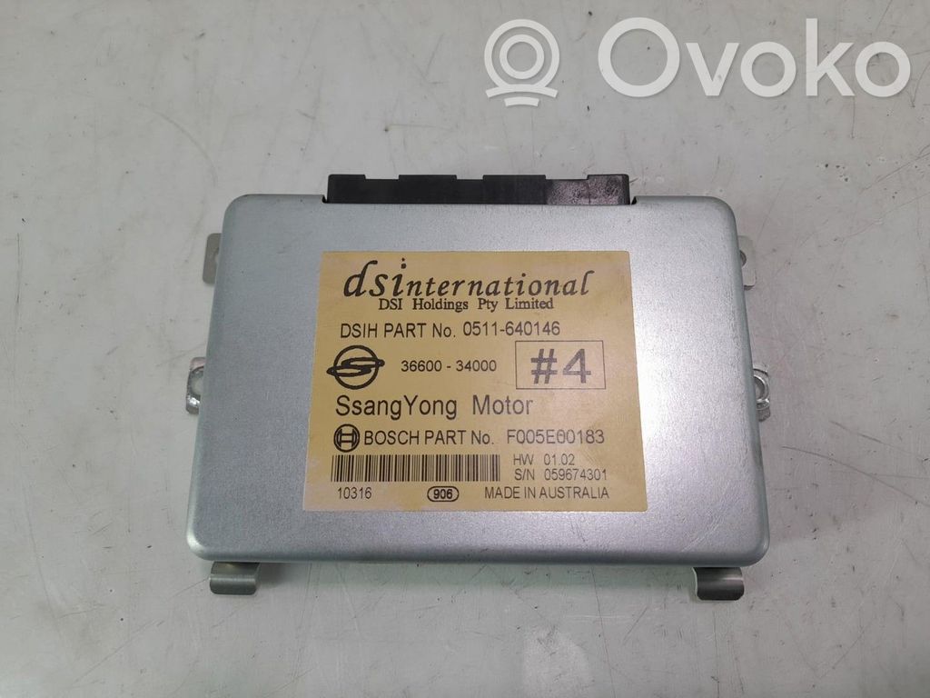 Engine control unit/module ECU   3660034000