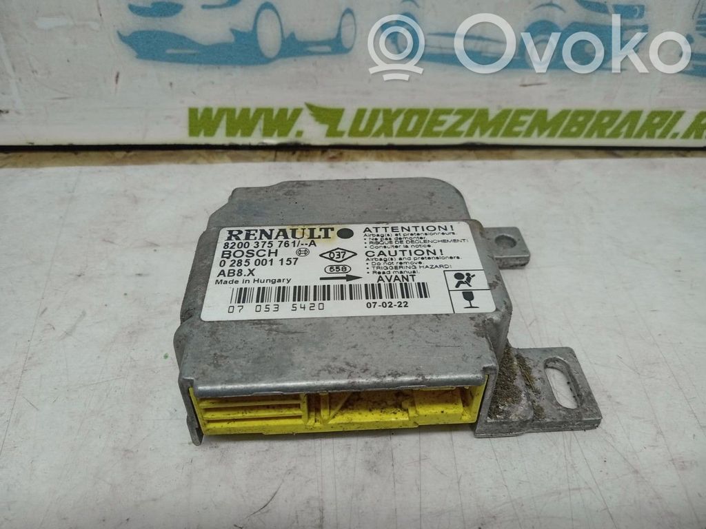 Airbag control unit/module   8200375761A