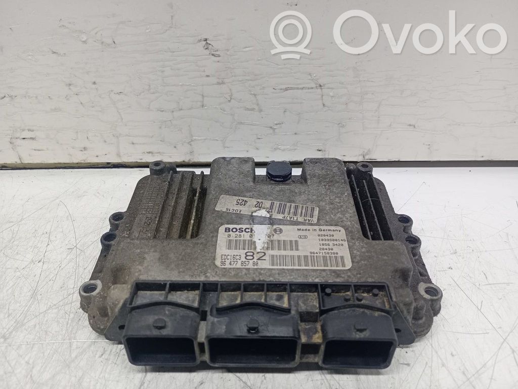 Peugeot 206 Centralina/modulo motore ECU 
