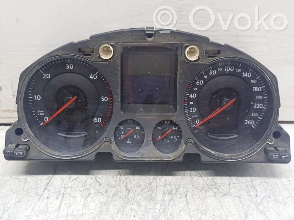 Volkswagen PASSAT B6 Altre parti del cruscotto 