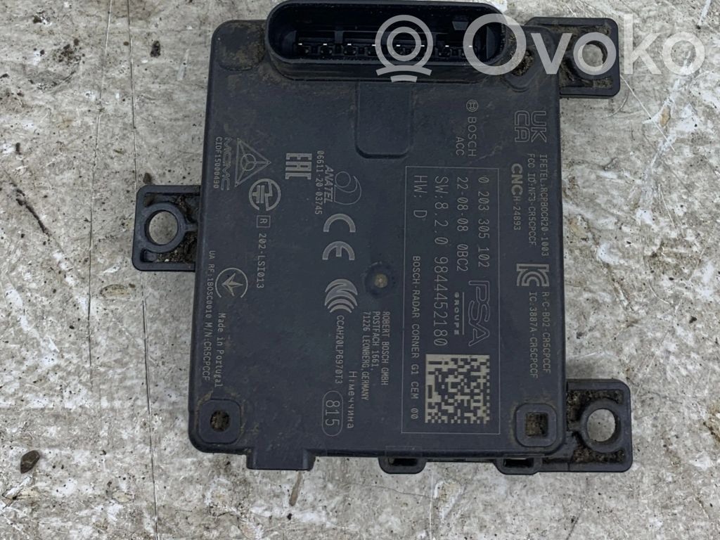 Opel Astra L Módulo de control de punto muerto 