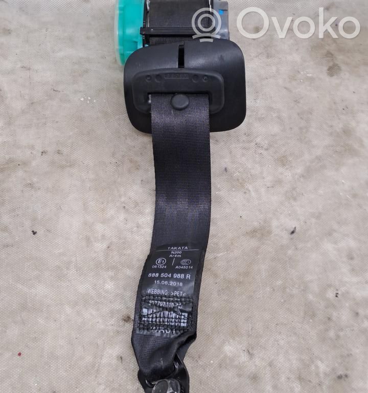 Renault Captur Cinturón medio (trasero) 