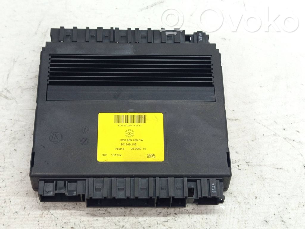 Volkswagen Phaeton Seat control module 