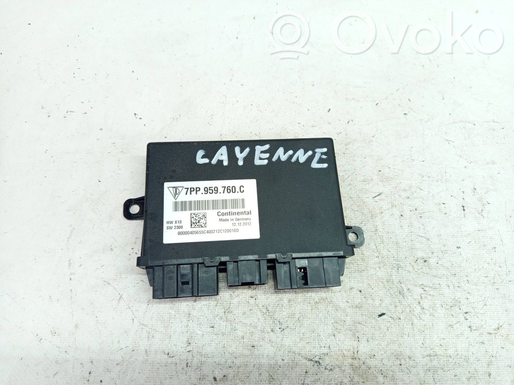 Porsche Cayenne (92A) Module de commande de siège 