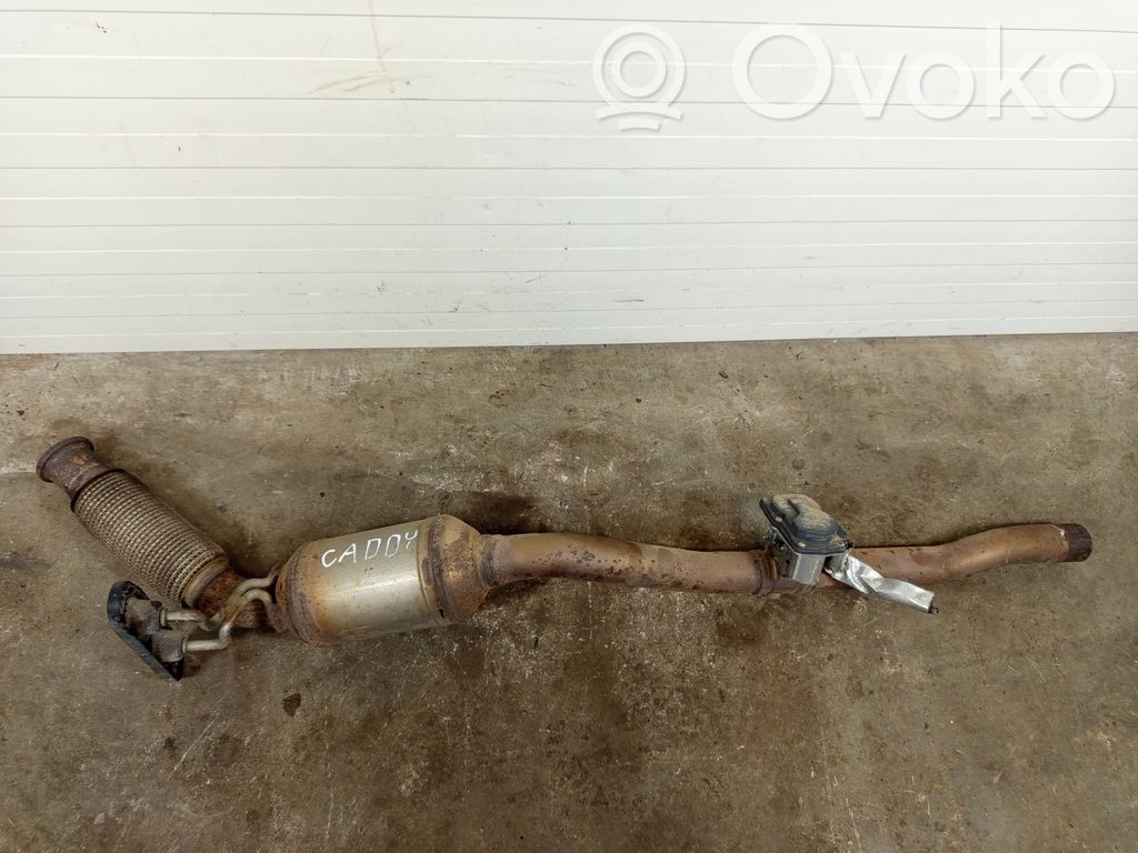 Volkswagen Caddy Filtr cząstek stałych Katalizator / FAP / DPF 