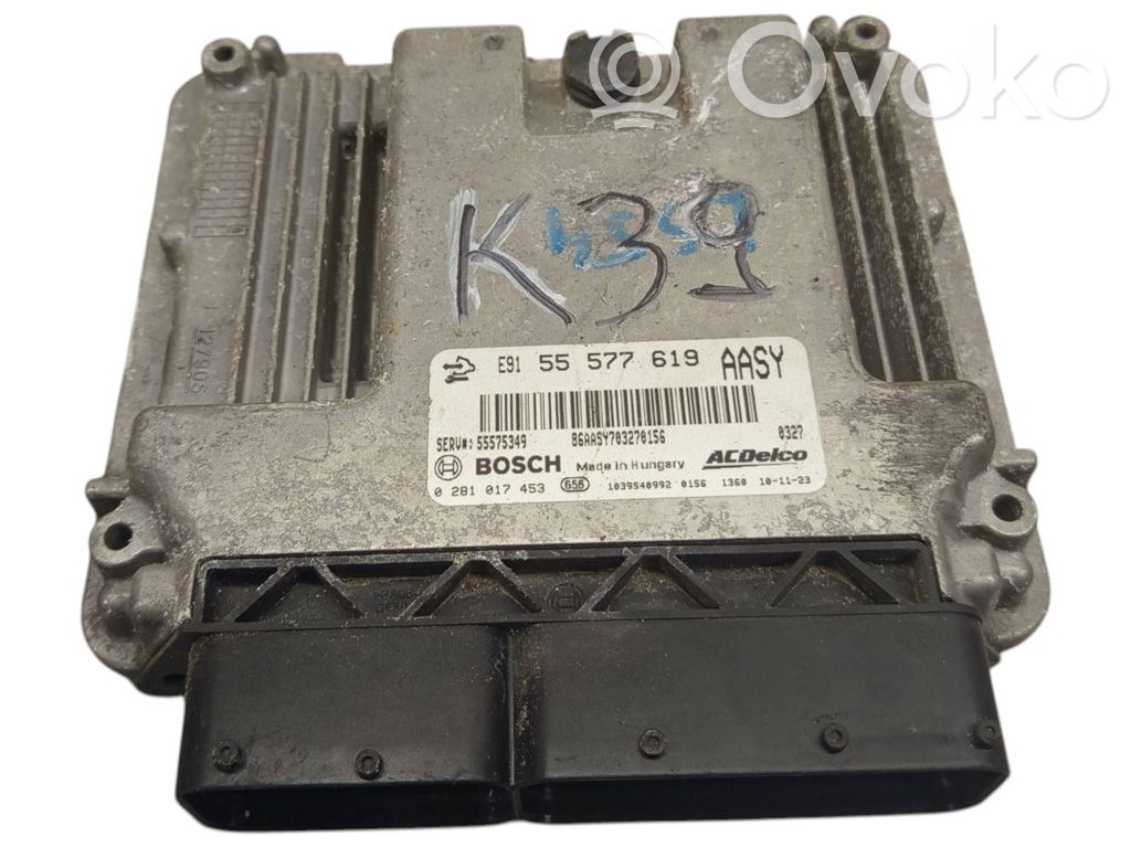 Engine control unit/module   55577619,55575349,0281017453