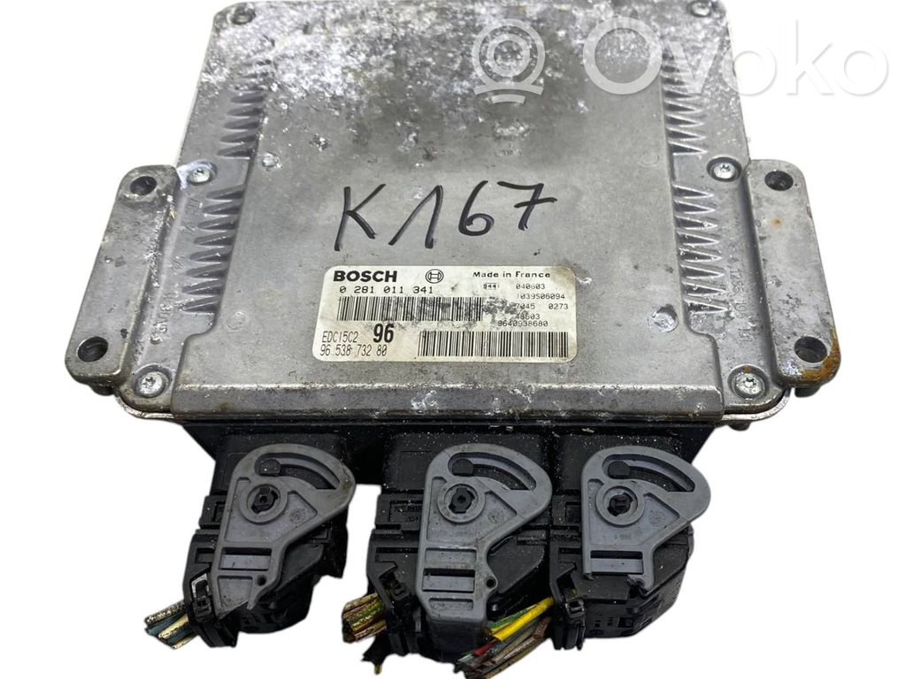 Peugeot 206 Engine control unit/module 