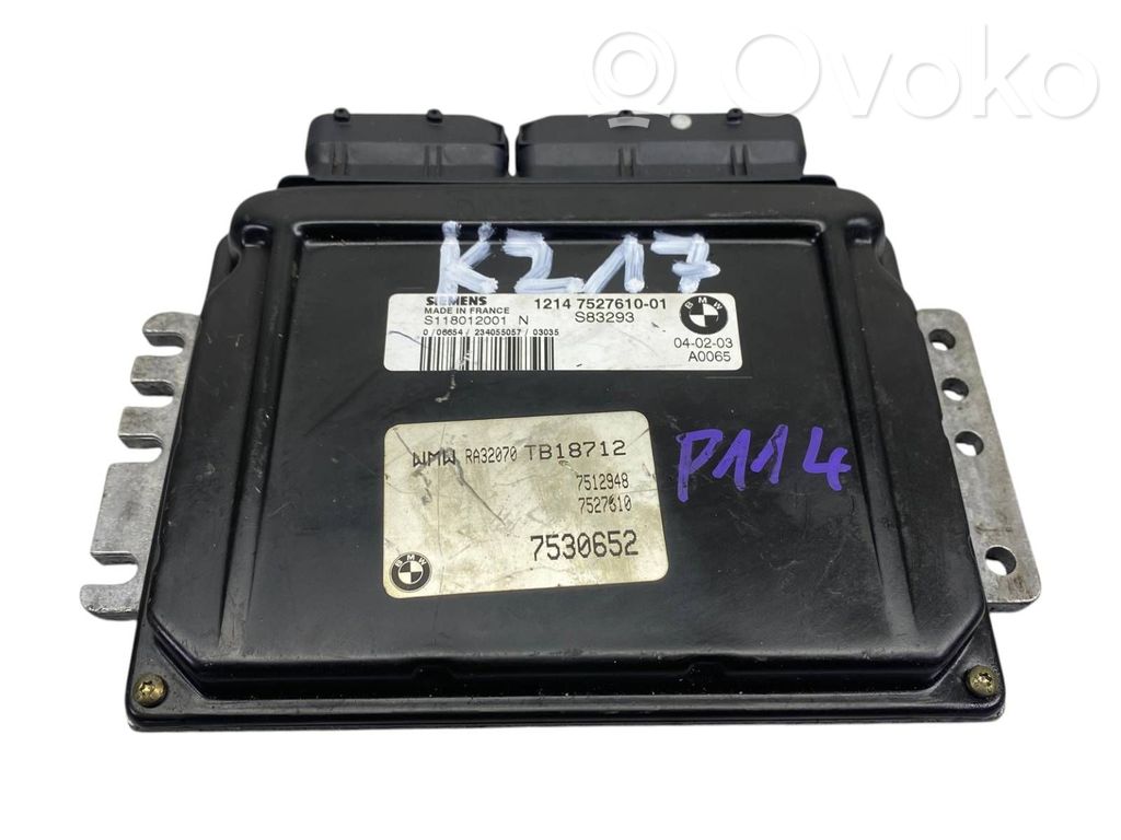 Mini One - Cooper Coupe R56 Engine control unit/module 
